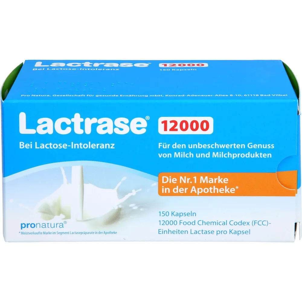 Lactrase 12.000 Fcc Kapseln 150 St
