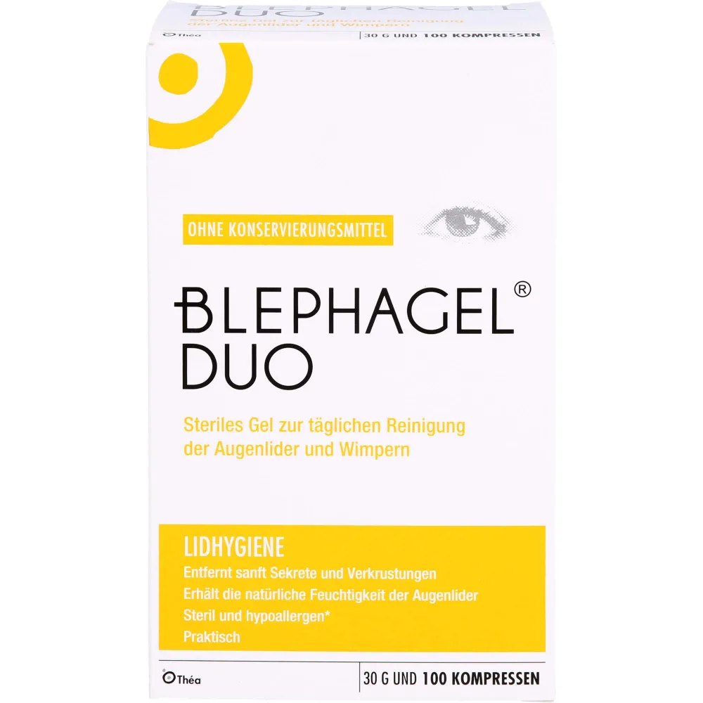 Blephagel Duo 30 g+Pads 1 P