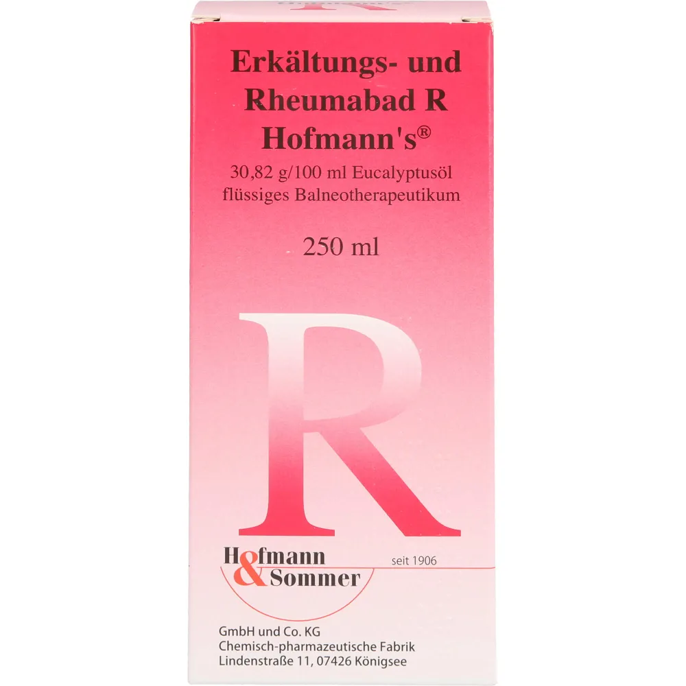 Erkältungs- Und Rheumabad R Hofmann's 250 ml