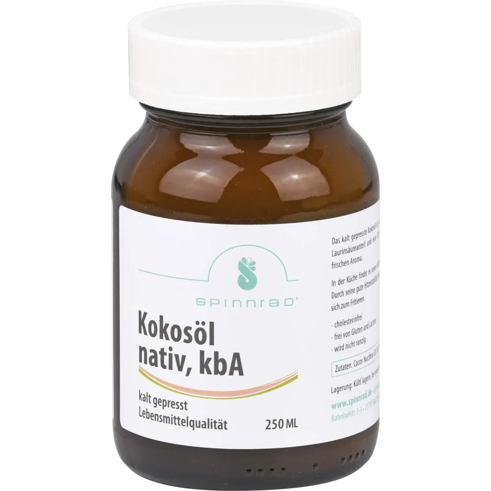 Kokosöl kaltgepresst kba Lebensmittelqualität 250 ml