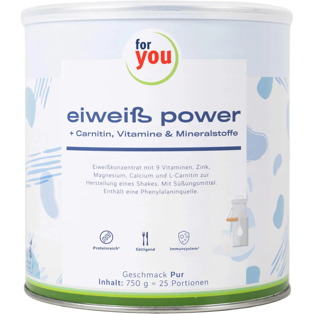 For You eiweiß power pur Pulver 750 g