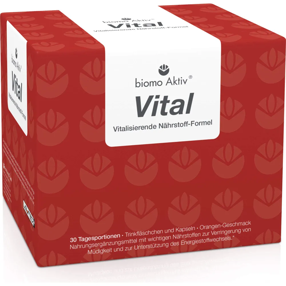 Biomo Aktiv Vital Trinkflaschen 30-Tagesportionen 1 St