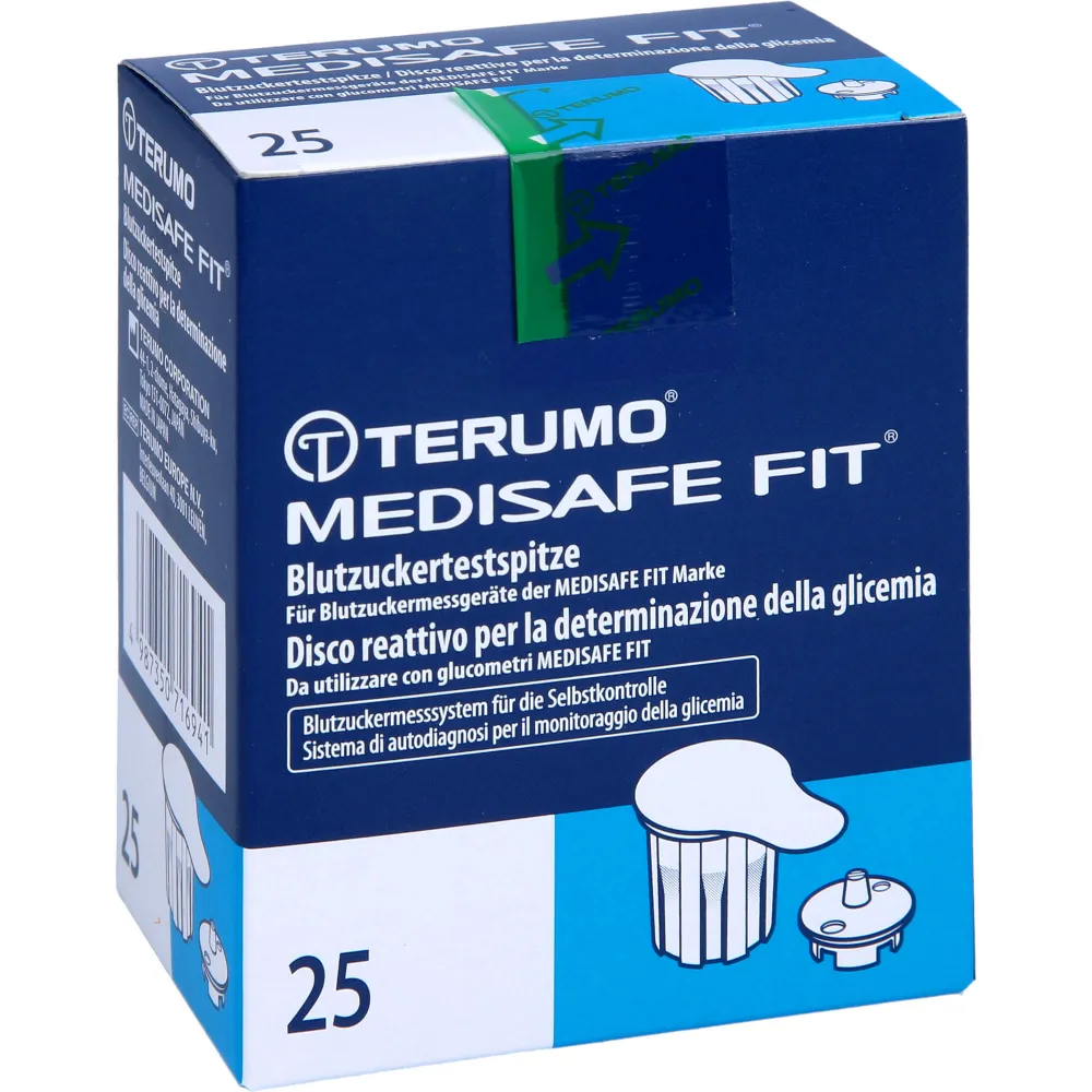 Terumo Medisafe Fit Blutzuckertestspitzen 25 St