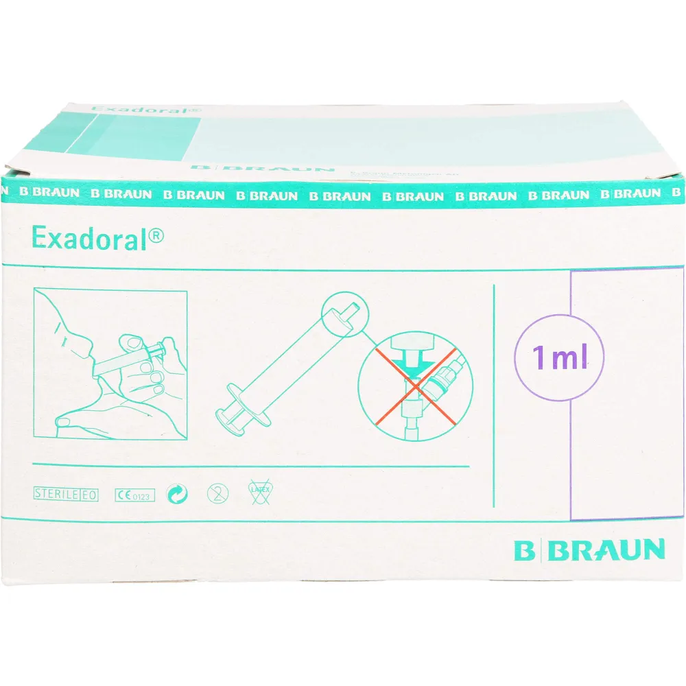 Exadoral B.Braun orale Spritze 1 ml 100 St