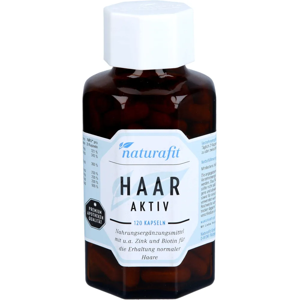 Naturafit Haar Aktiv Kapseln 120 St