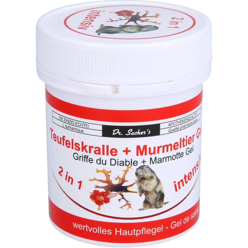 Teufelskralle+Murmeltier 2in1 intensiv Creme 125 ml