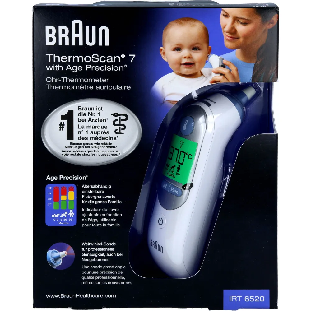 Thermoscan 7 Irt6520 Ohrthermometer 1 St