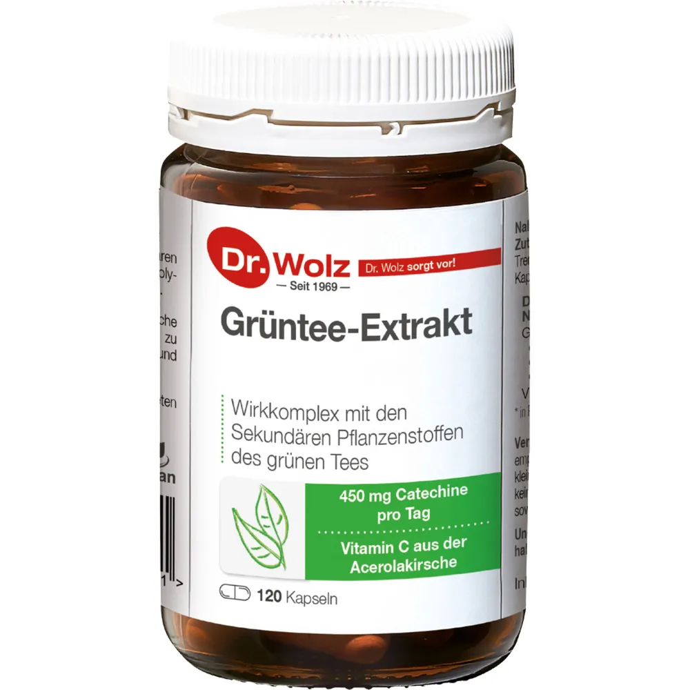 Grüntee Extrakt Dr.Wolz Kapseln 120 St