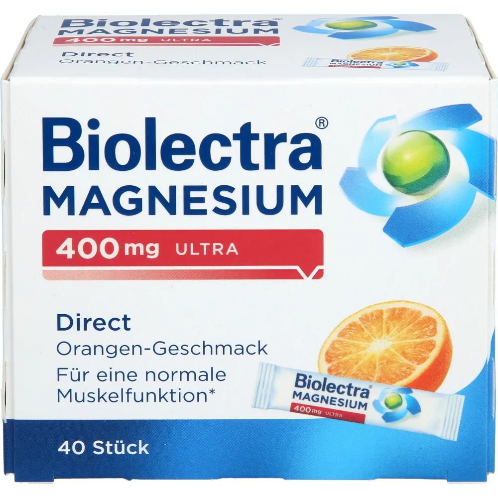 Biolectra Magnesium 400 mg ultra Direct Orange 40 St