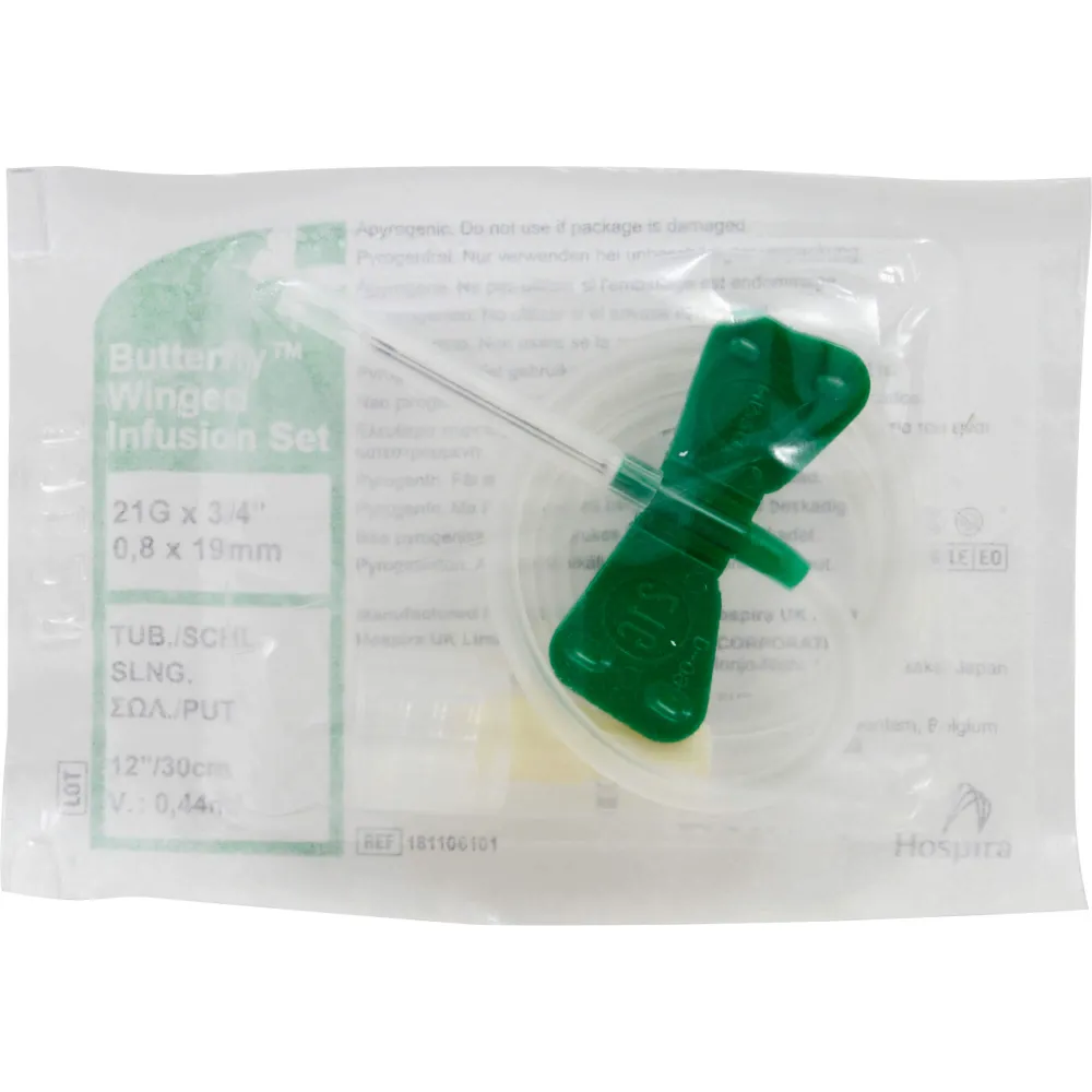 Butterfly Infusionszubehör 21 G 1 St