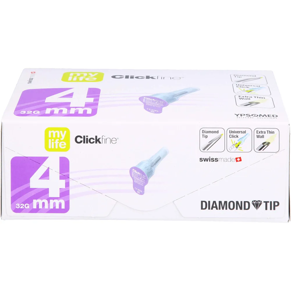 Clickfine Universal 4 Kanülen 0,23x4 mm 100 St