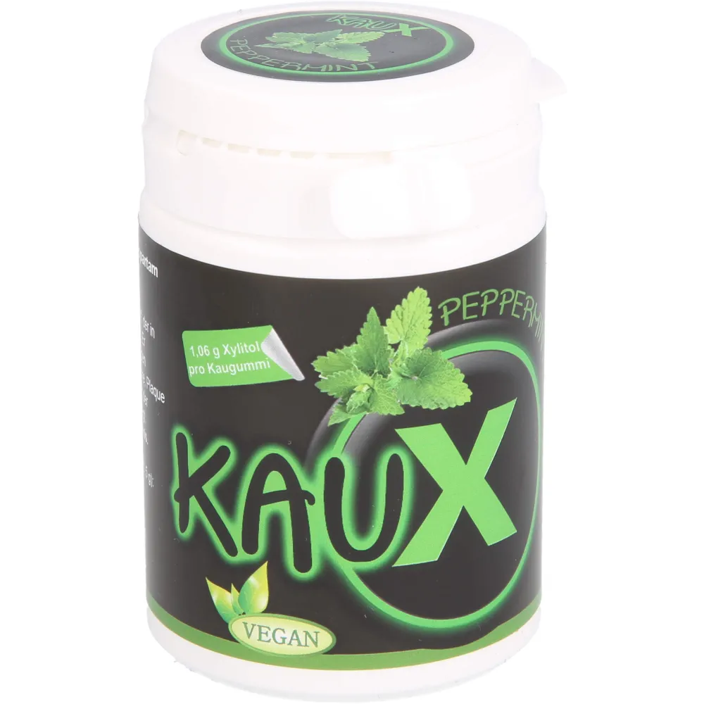 Kaux Zahnpflegekaugummi Peppermint mit Xylitol 40 St