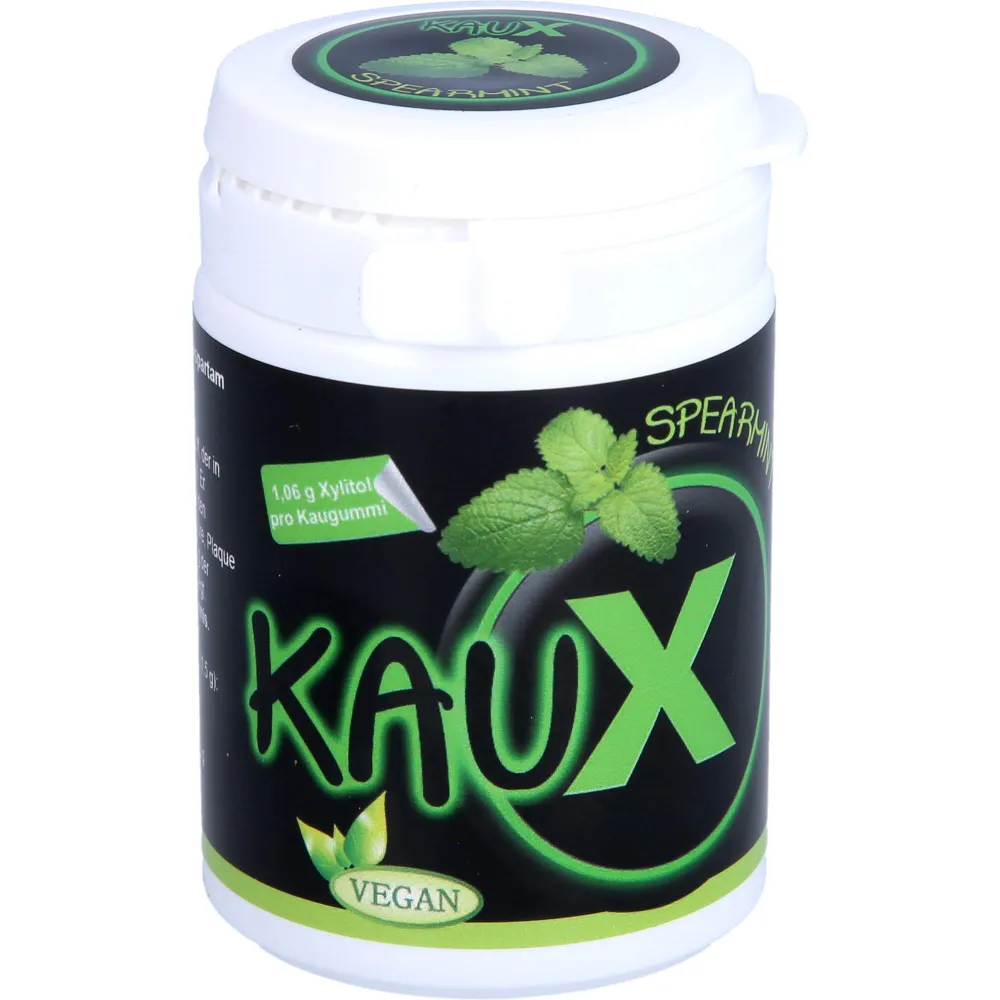 Kaux Zahnpflegekaugummi Spearmint mit Xylitol 40 St