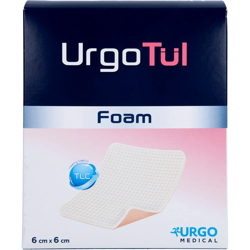 Urgotül Foam 6x6 cm Verband 10 St