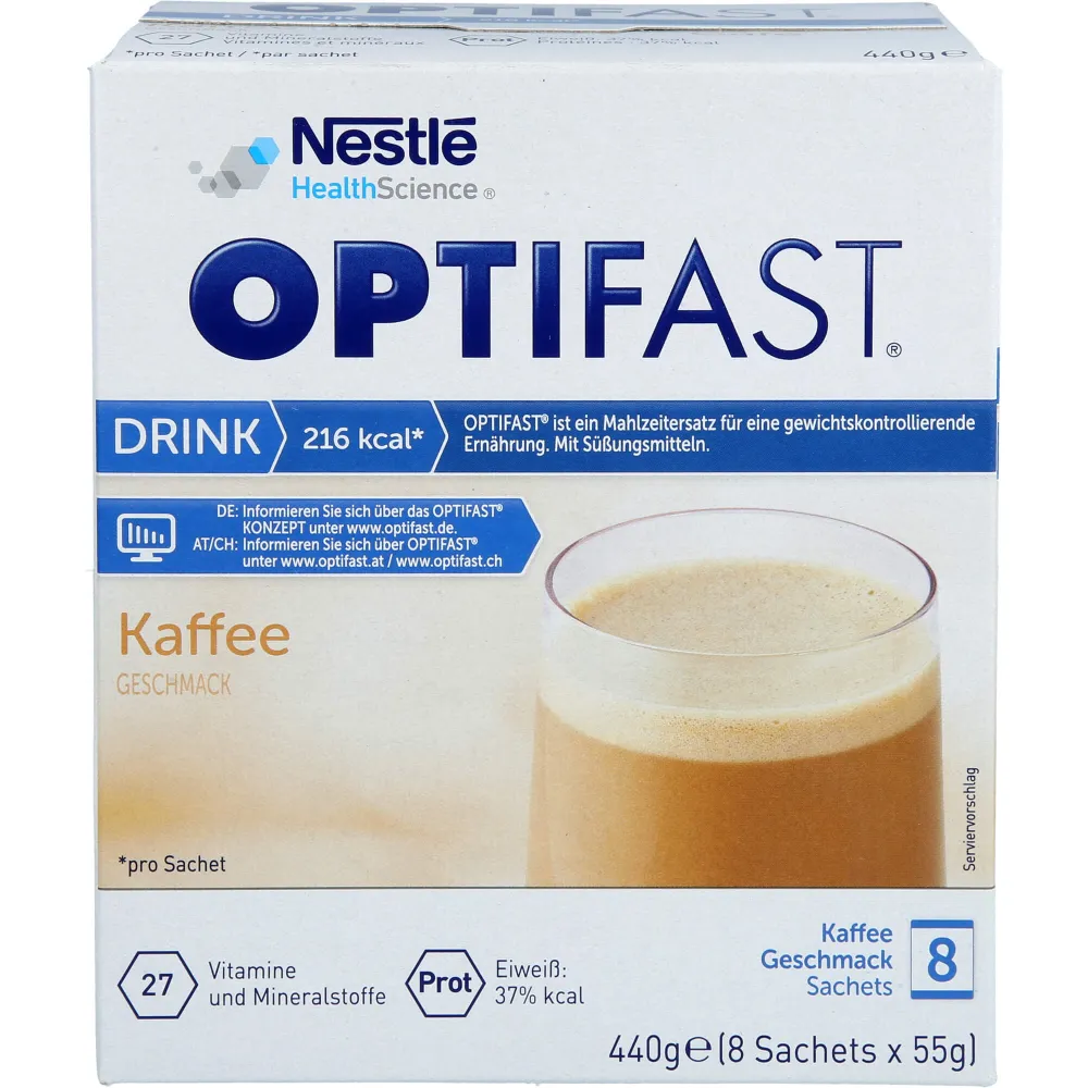 Optifast home Drink Kaffee Pulver 440 g