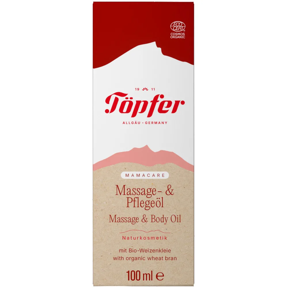 Töpfer Mamacare Massage & Pflegeöl 100 ml