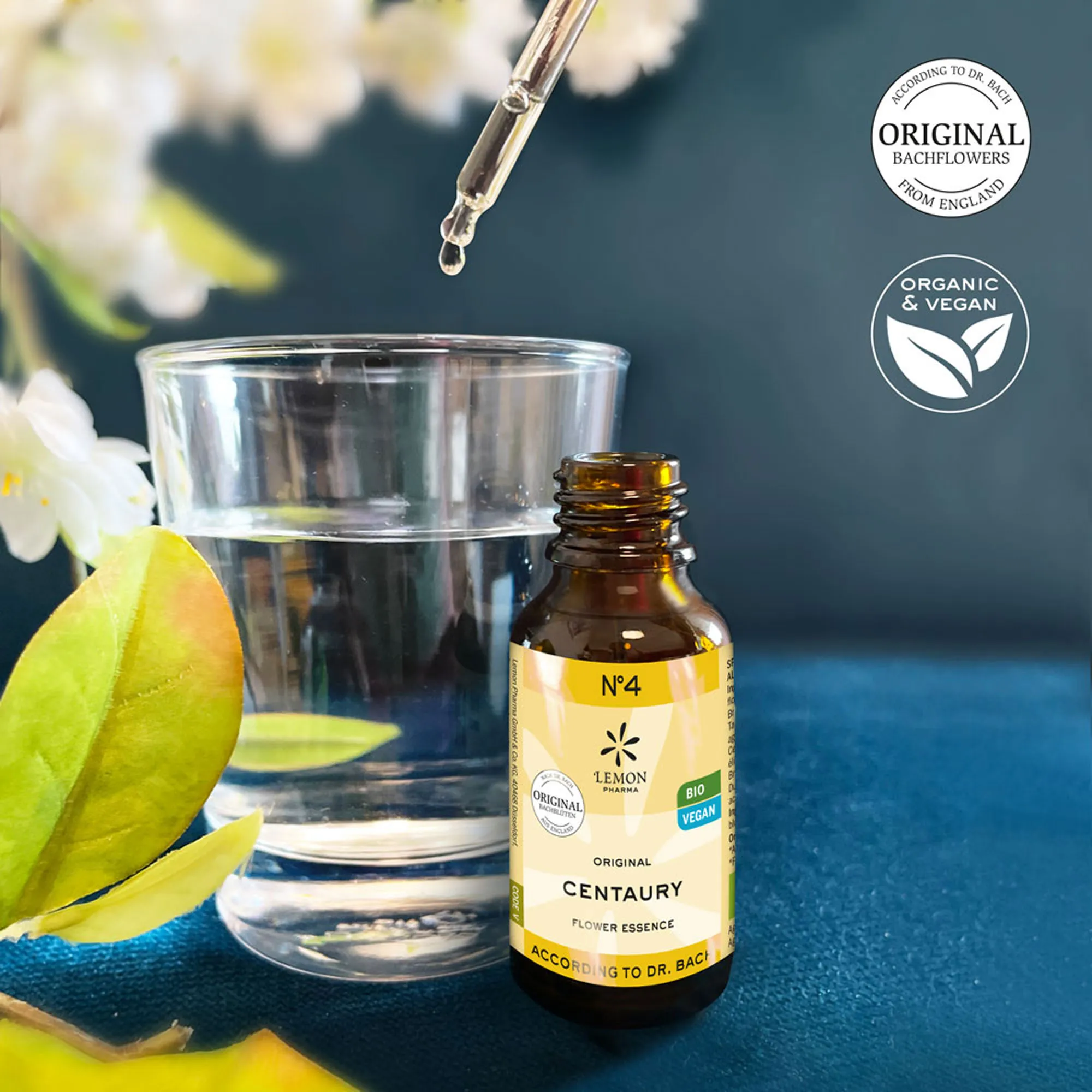 Bachblüten Nr. 4 Tausendgüldenkraut Bio 20 ml