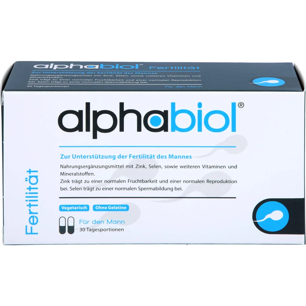 Alphabiol Fertilität für den Mann Kapseln 60 St
