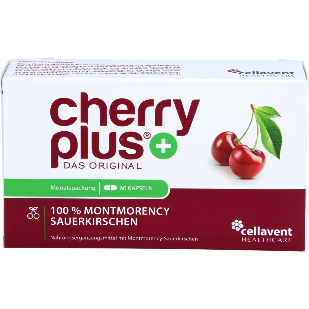 Cherry Plus Das Original Montmorency Sauerk.-Kaps. 60 St