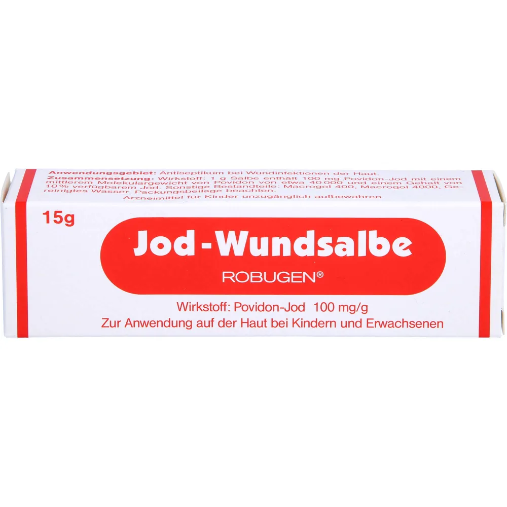 Jod-Wundsalbe Robugen 15 g