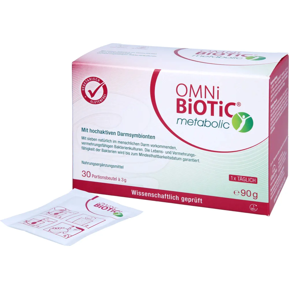Omni BiOtiC metabolic Probiotikum Pulver Beutel 90 g