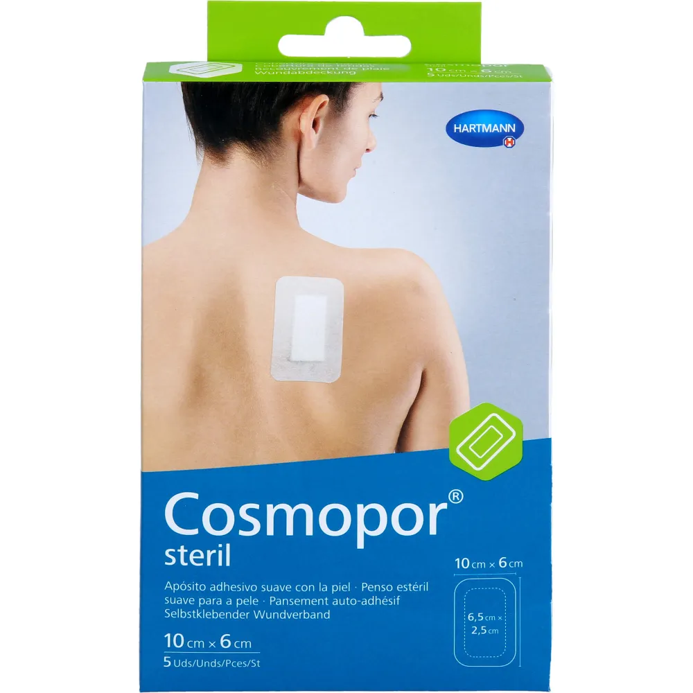 Cosmopor steril Wundverband 6x10 cm 5 St