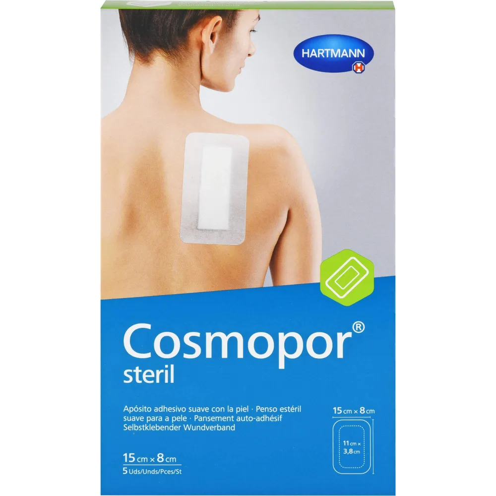 Cosmopor steril Wundverband 8x15 cm 5 St