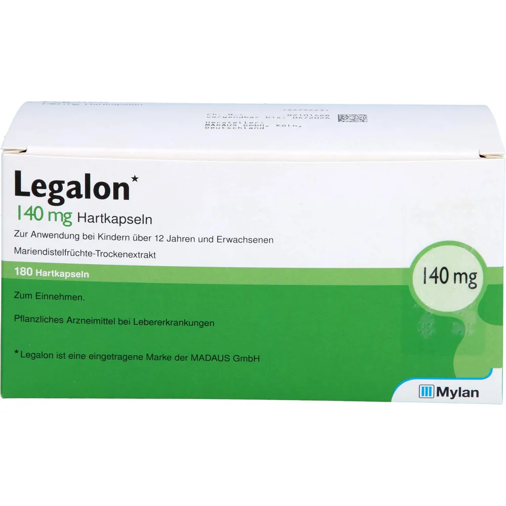 Legalon 140 Hartkapseln 180 St