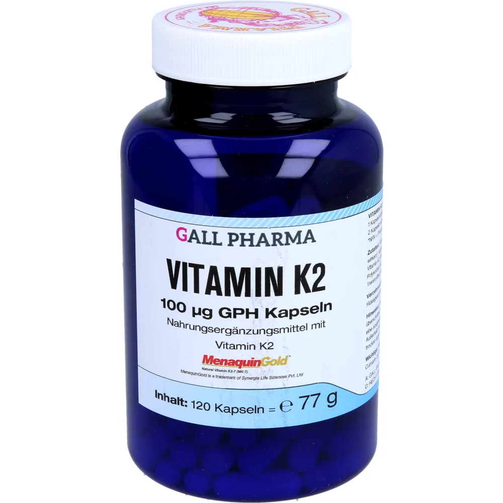 Vitamin K2 100 µg Gph Kapseln 120 St