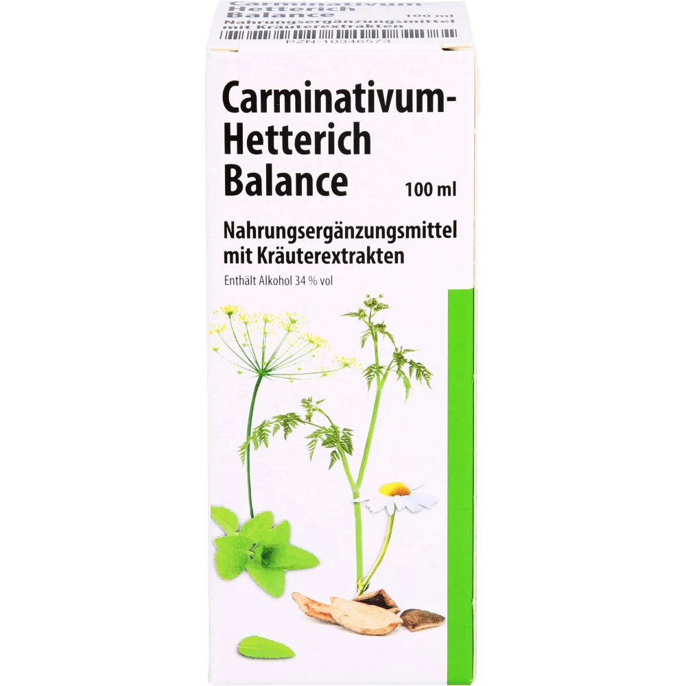 Carminativum Hetterich Balance Tropfen z.Einnehmen 100 ml