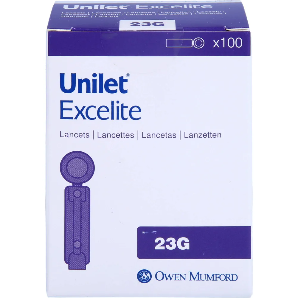 Unilet Excelite 23 G Lanzetten 100 St