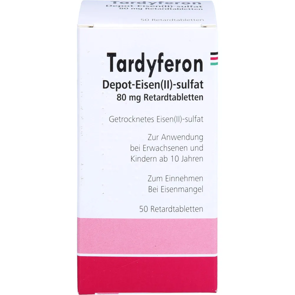 Tardyferon Depot-Eisen(Ii)-sulfat 80 mg Retardtab. 50 St