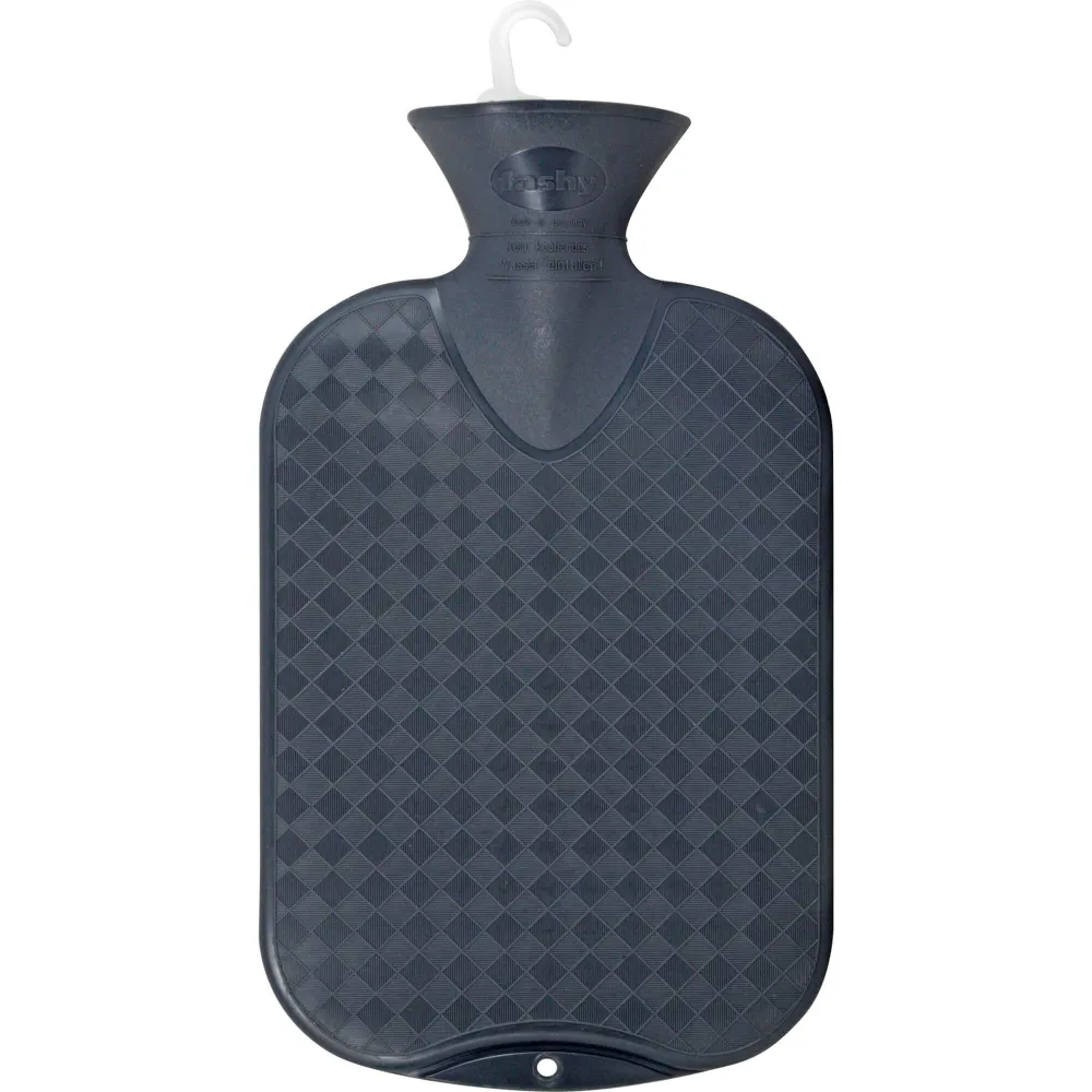 Fashy Wärmflasche glatt anthrazit 6420 21 1 St