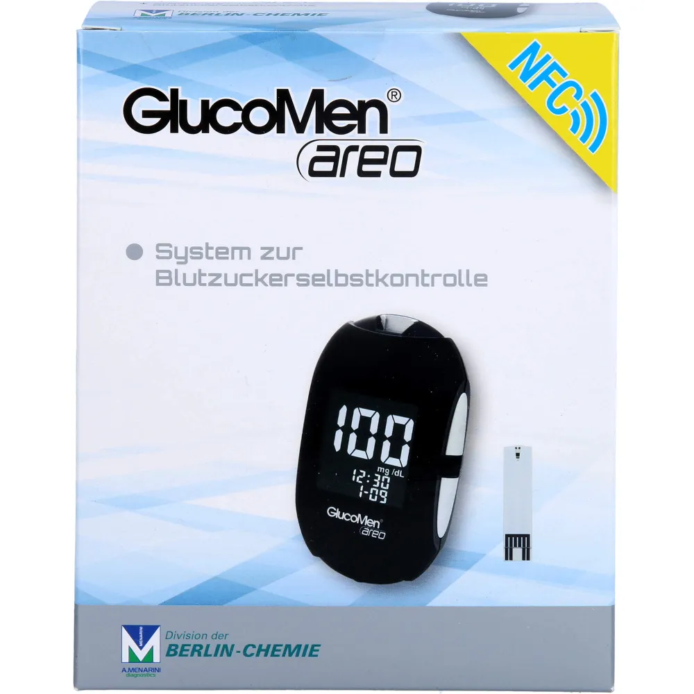 Glucomen areo Blutzuckermessgerät Set mg/dl 1 St