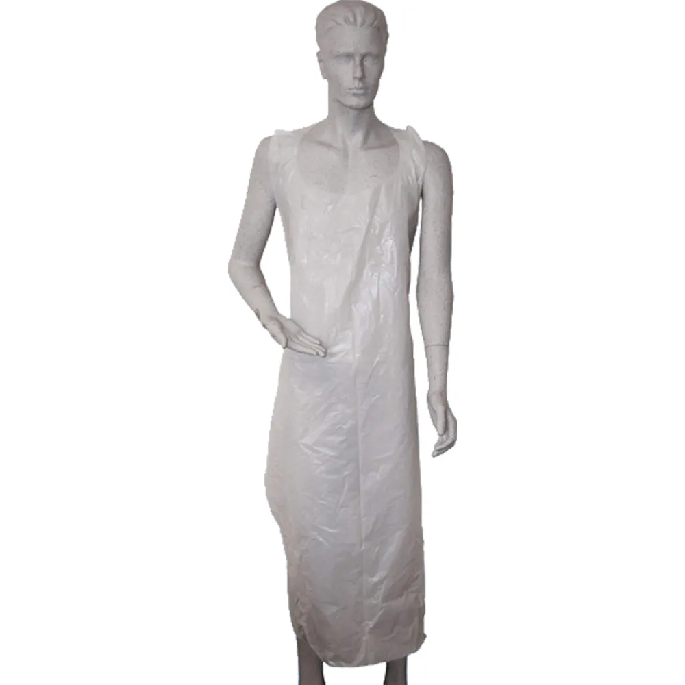 Schürze Einmal m.Hänger 80x125 cm weiß 50 St