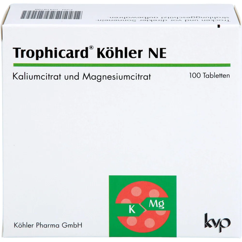 Trophicard Köhler Ne Tabletten 100 St