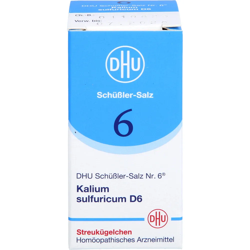 Biochemie Dhu 6 Kalium sulfuricum D 6 Globuli 10 g