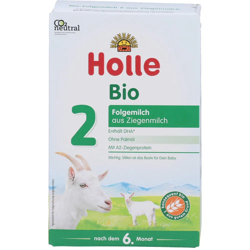 Holle Bio Folgemilch 2 auf Ziegenmilchbasis Pulver 400 g