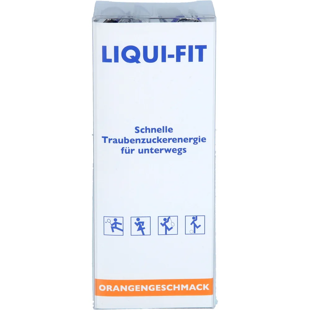Liqui Fit flüssige Zuckerlösung Orange Beutel 12 St
