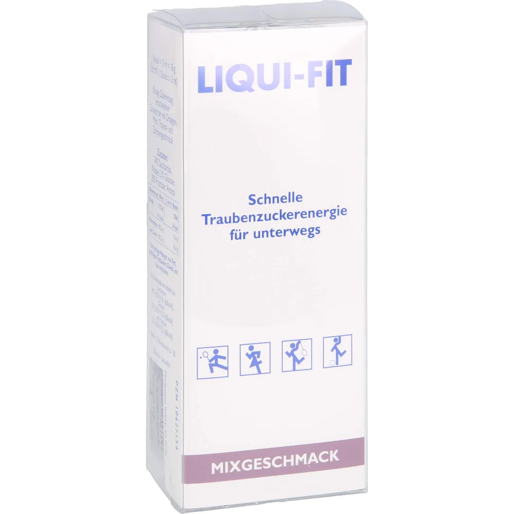 Liqui Fit flüssige Zuckerlösung Geschmacksmix Btl. 12 St