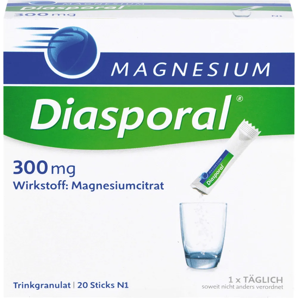 Magnesium Diasporal 300 mg Granulat 20 St