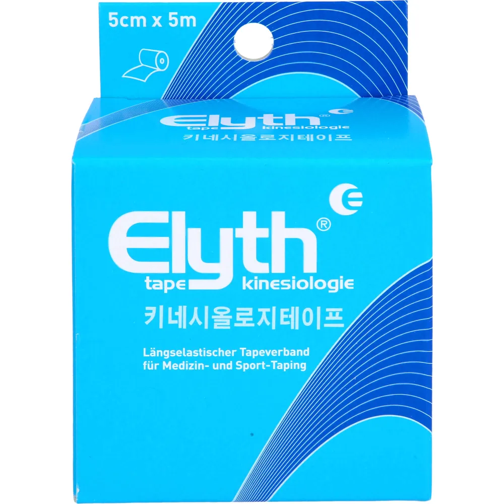 Kinesiologie Tape Elyth 5 cmx5 m blau 1 St