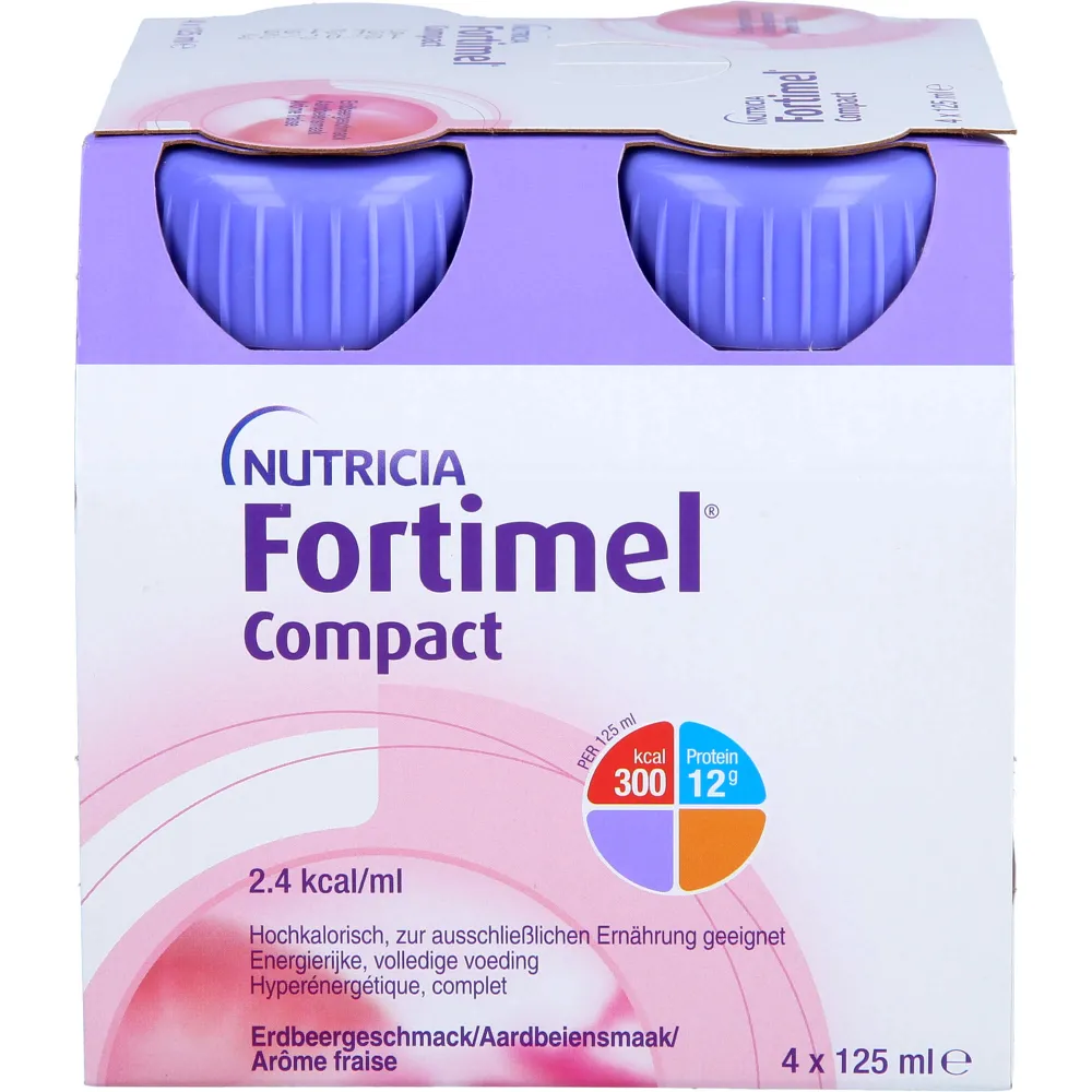 Fortimel Compact 2.4 Erdbeergeschmack 500 ml
