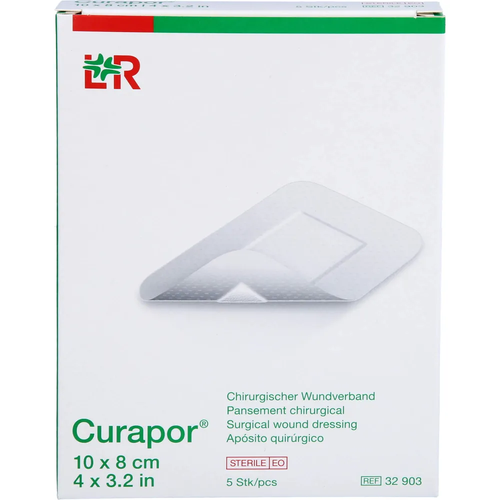 Curapor Wundverband steril chirurgisch 8x10 cm 5 St