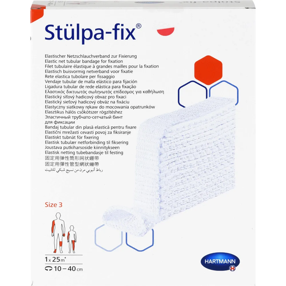 Stülpa Fix Gr.3 Hand/Arm/Kdr.Kopf 25 m Netzschl. 1 St