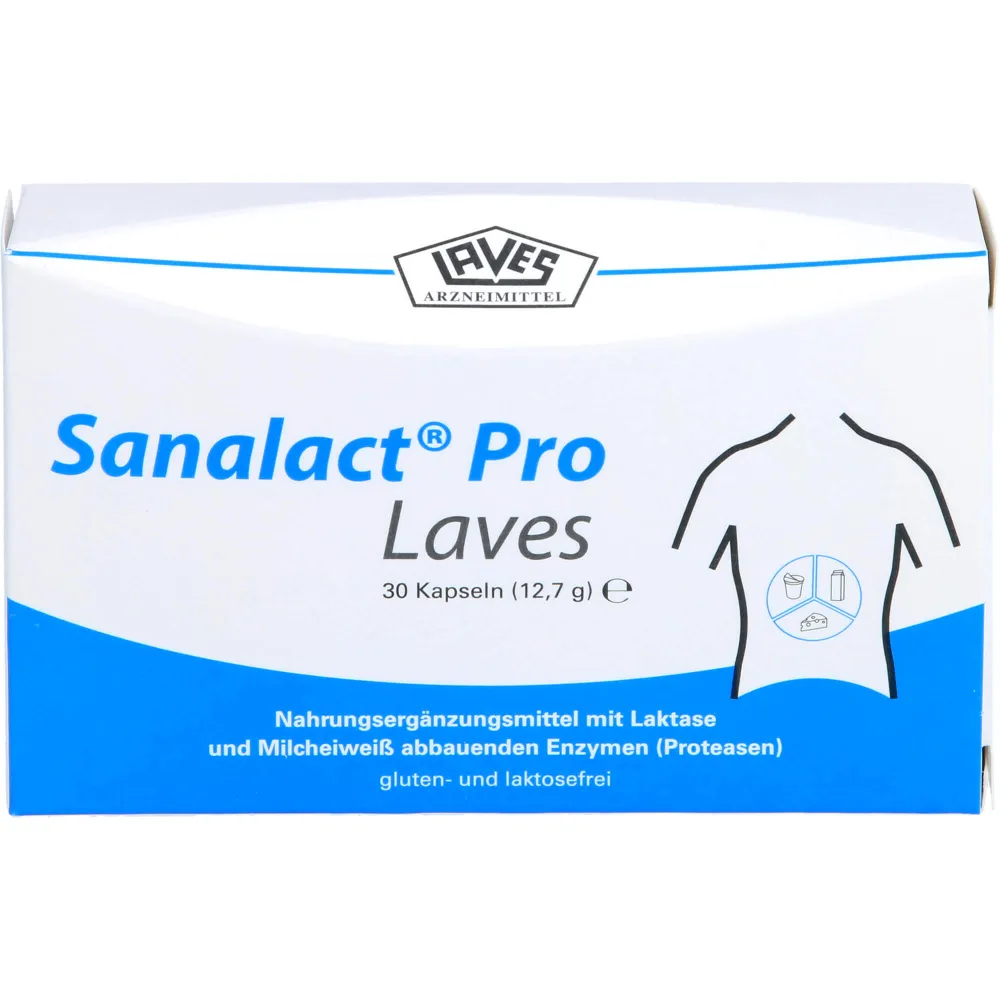 Sanalact Pro Laves Kapseln 30 St
