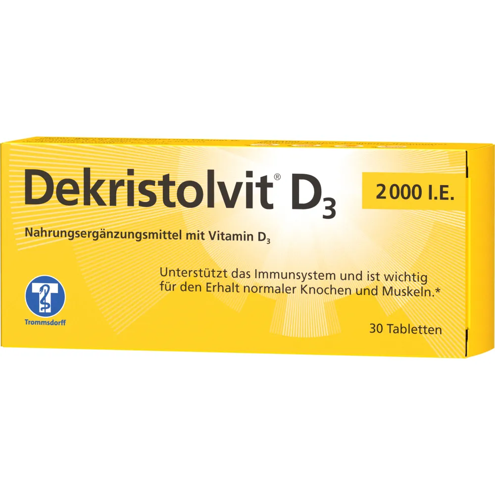 Dekristolvit D3 2000 I.E. Tabletten 30 St