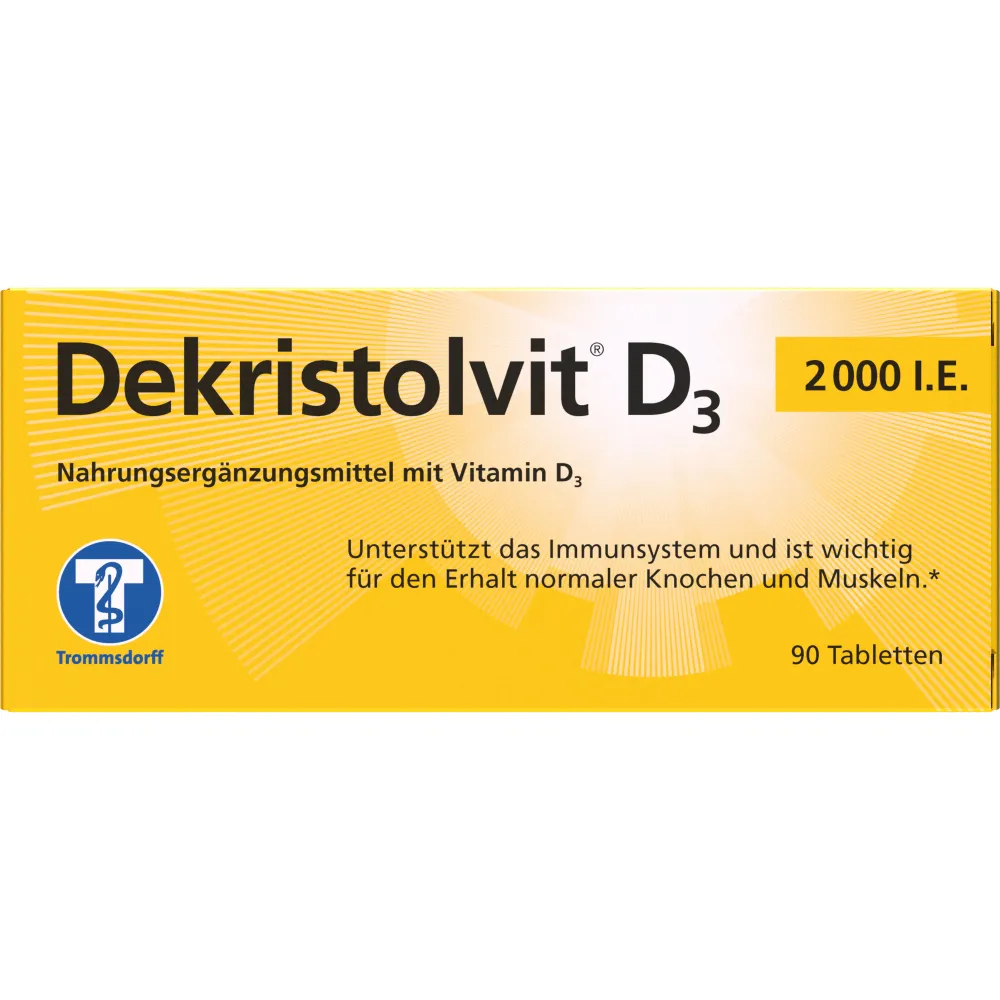Dekristolvit D3 2000 I.E. Tabletten 90 St