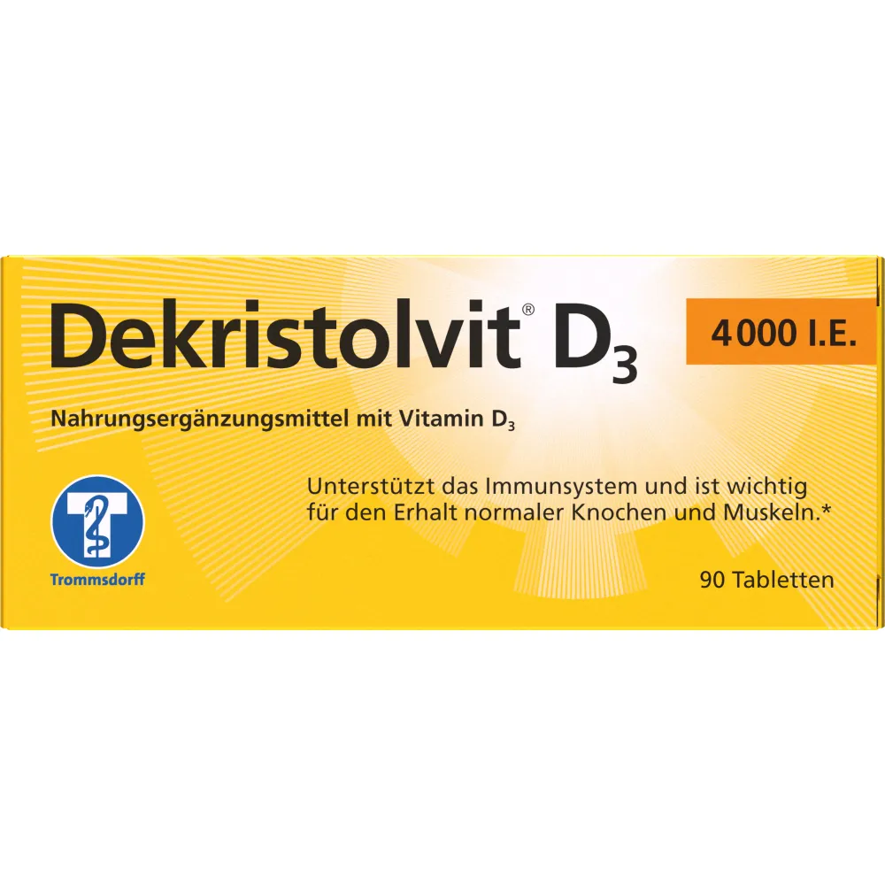 Dekristolvit D3 4000 I.E. Tabletten 90 St