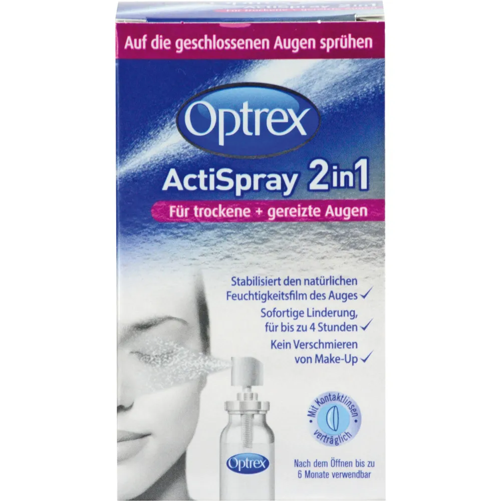 Optrex ActiSpray 2in1 f.trockene+gereizte Augen 10 ml
